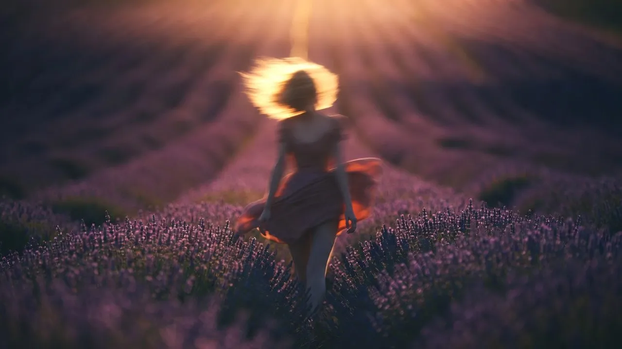 Melting museum painting coming to life